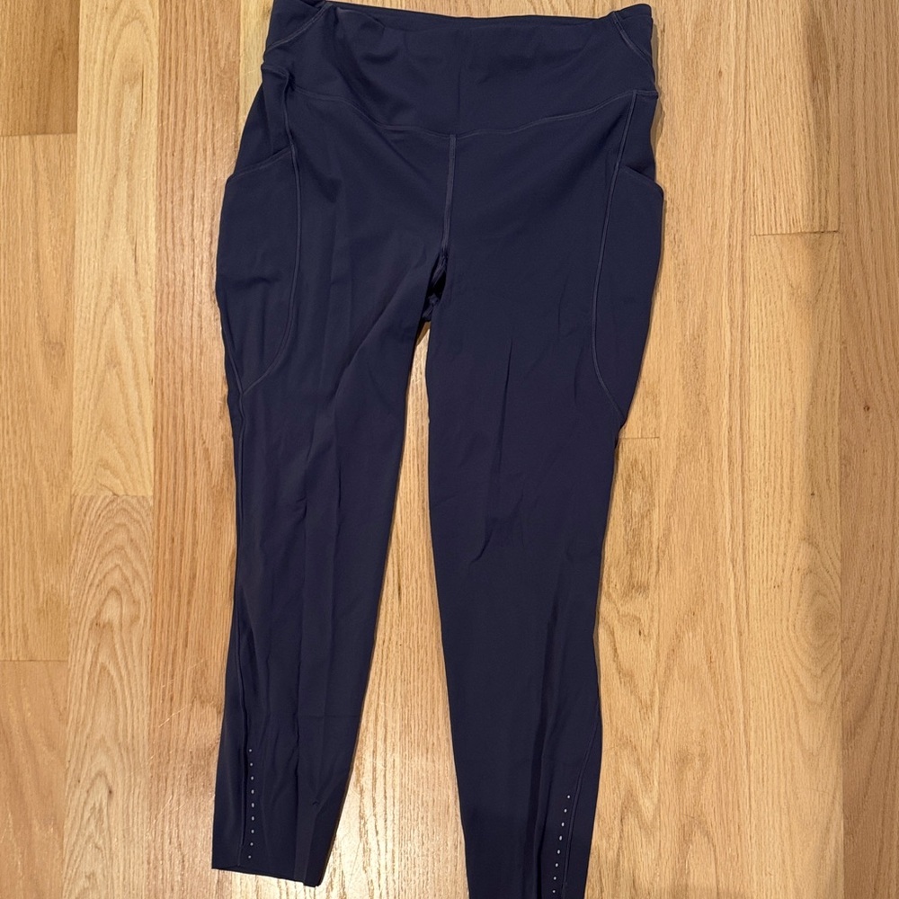 Lululemon Fast and Free High-Rise Tight 25” Pockets, nightfall